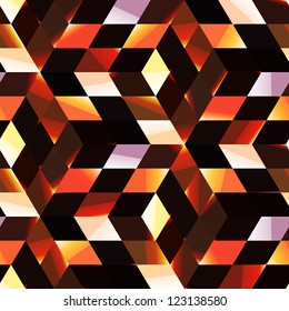 Seamless abstract mosaic. Vector illustration.