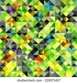 Seamless abstract mosaic. Vector illustration.