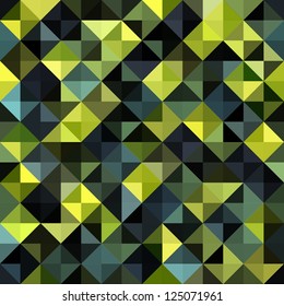 Seamless abstract mosaic. Vector illustration.