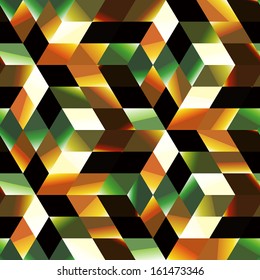 Seamless abstract mosaic. Vector illustration. 