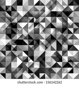 Seamless abstract mosaic. Vector pattern.