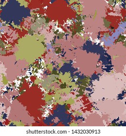 Seamless abstract multicolor grunge background