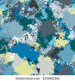 Seamless abstract multicolor grunge background