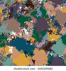Seamless abstract multicolor grunge background