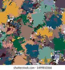 Seamless abstract multicolor grunge background