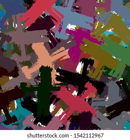 Seamless abstract multicolor grunge background