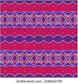 Seamless abstract multicolor pattern. Abstract background. Vector art.