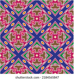 Seamless abstract multicolor pattern. Abstract background. Vector art.
