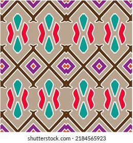 Seamless abstract multicolor pattern. Abstract background. Vector art.