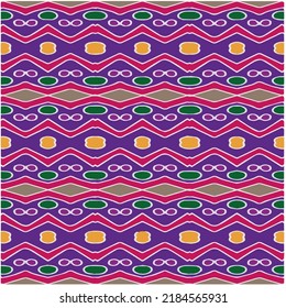 Seamless abstract multicolor pattern. Abstract background. Vector art.
