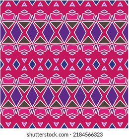 Seamless abstract multicolor pattern. Abstract background. Vector art.