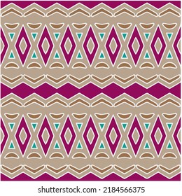 Seamless abstract multicolor pattern. Abstract background. Vector art.