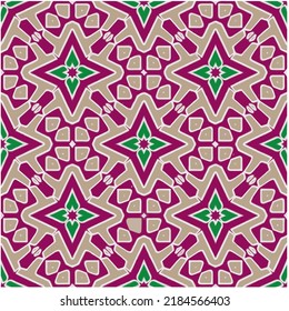 Seamless abstract multicolor pattern. Abstract background. Vector art.