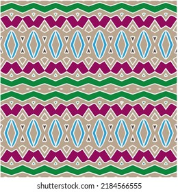 Seamless abstract multicolor pattern. Abstract background. Vector art.