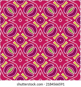 Seamless abstract multicolor pattern. Abstract background. Vector art.