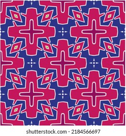 Seamless abstract multicolor pattern. Abstract background. Vector art.
