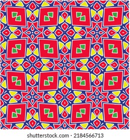 Seamless abstract multicolor pattern. Abstract background. Vector art.
