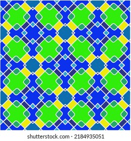 Seamless abstract multicolor pattern. Abstract background. Vector art.