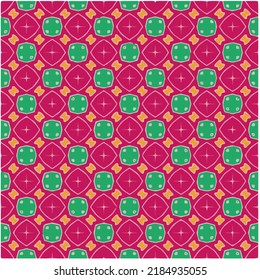 Seamless abstract multicolor pattern. Abstract background. Vector art.