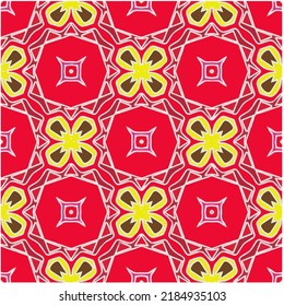 Seamless abstract multicolor pattern. Abstract background. Vector art.