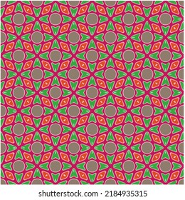 Seamless abstract multicolor pattern. Abstract background. Vector art.