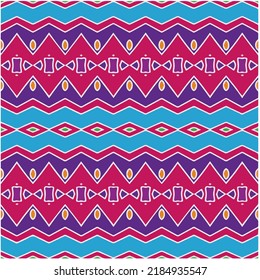 Seamless abstract multicolor pattern. Abstract background. Vector art.