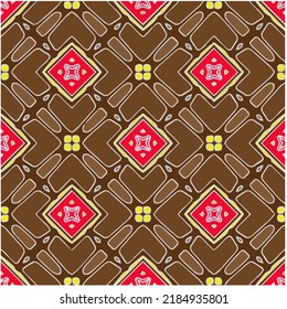 Seamless abstract multicolor pattern. Abstract background. Vector art.