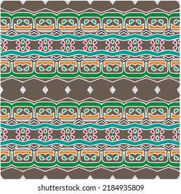 Seamless abstract multicolor pattern. Abstract background. Vector art.