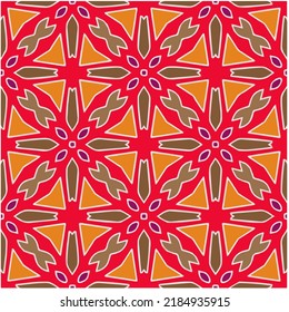 Seamless abstract multicolor pattern. Abstract background. Vector art.