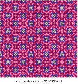 Seamless abstract multicolor pattern. Abstract background. Vector art.