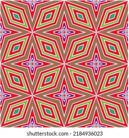 Seamless abstract multicolor pattern. Abstract background. Vector art.