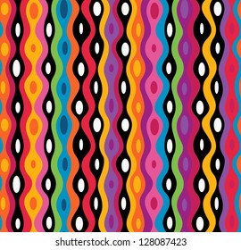 Seamless abstract multicolor pattern. EPS 8 vector illustration.