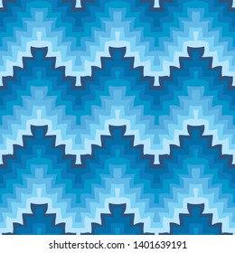 Seamless Abstract native Ethnic Chevron Pattern Background Pattern
