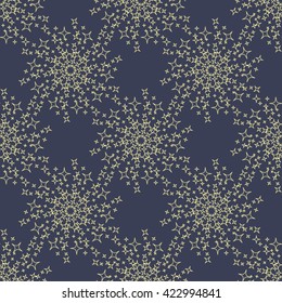 Seamless abstract night sky pattern. Seamless background.