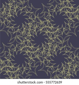 Seamless abstract night sky pattern. Seamless stars background.