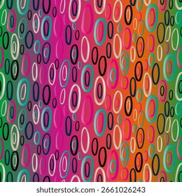 seamless abstract ombre pattern colorful ovals background modern contemporary design for web digital art textile fashion and creative projects