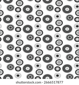 Modelo orgánico abstracto inconsútil de la piedra Ilustración vectorial de EPS, diseño en capas blanco y negro de la textura de la roca, fondo geométrico moderno para la tela, el Fondo de pantalla, el empaquetado, y los proyectos gráficos