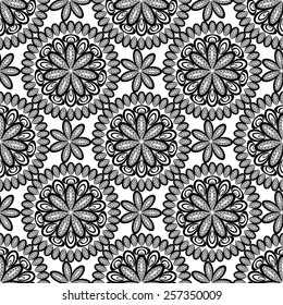 Seamless abstract ornament 