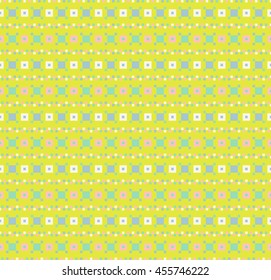 Seamless abstract ornament. Decorative fine wallpaper. Seamless folk pattern. Vector illustration.