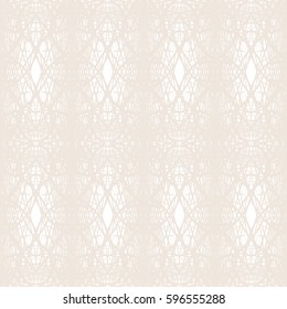 Seamless abstract ornament on white background. Elegant vector pattern illustration for invitations, banknotes, diplomas, certificates, tickets and other papers security or wrapping design 