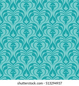 Seamless abstract ornament pattern