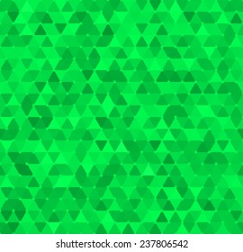 Seamless abstract ornament of the triangle elements netting