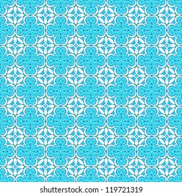 Seamless abstract ornamental pattern background vector illustration