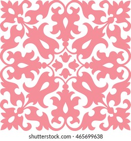 Seamless abstract ornamental pattern background tile