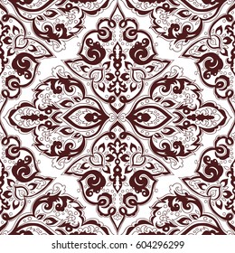 Seamless abstract ornate pattern