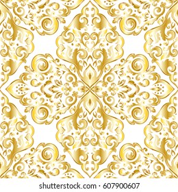 Seamless abstract ornate pattern
