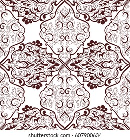 Seamless abstract ornate pattern