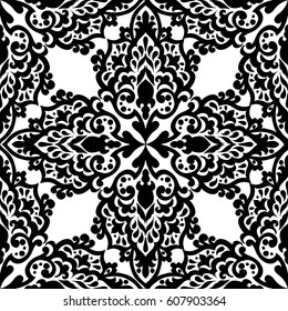 Seamless abstract ornate pattern