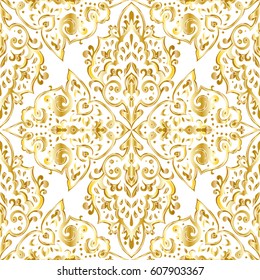 Seamless abstract ornate pattern