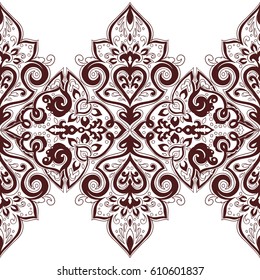 Seamless abstract ornate pattern